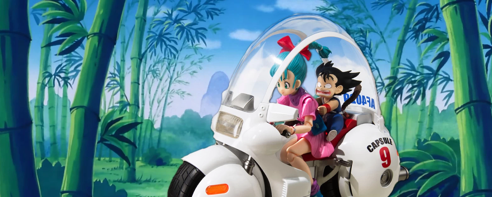 Bulma's motorcycle -Hoipoi capsule No.9 - Dragon Ball