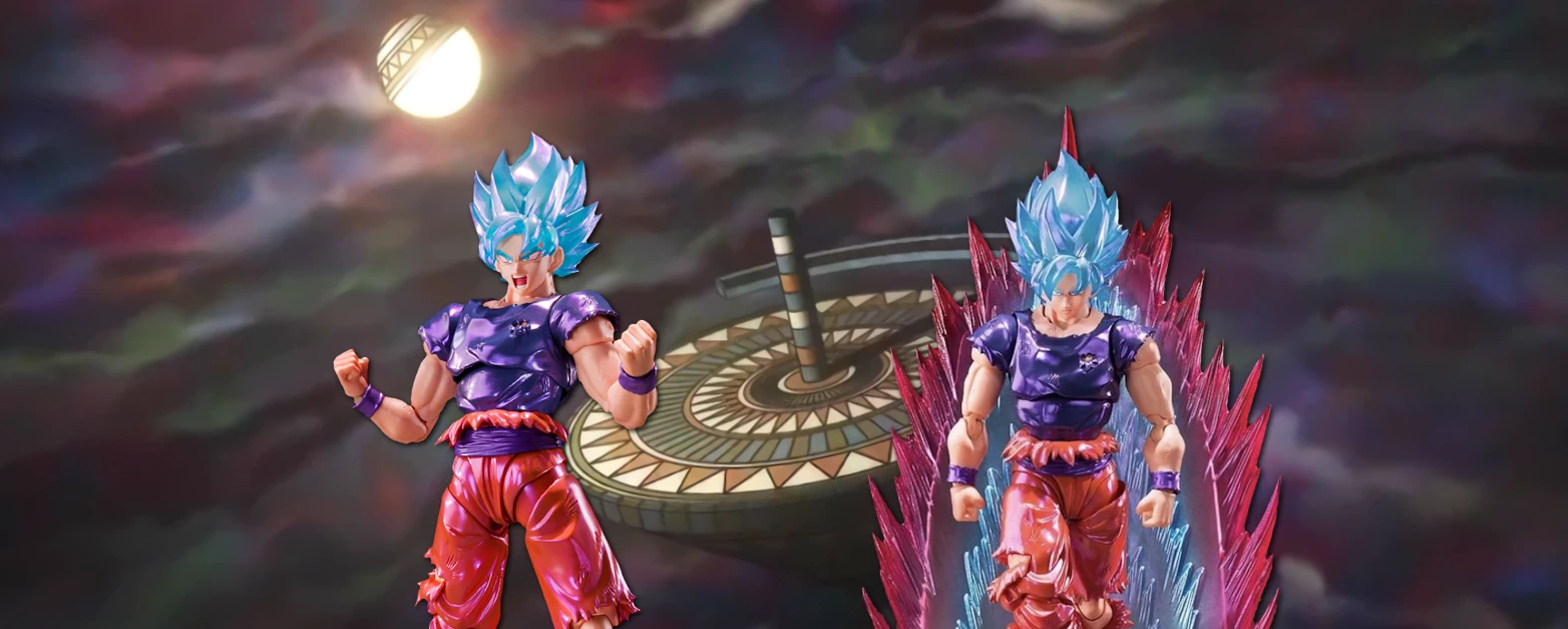 Super Saiyan God Super Saiyan Son Goku Kaio-Ken - S.H. Figuarts - Dragon Ball Super - Event Exclusive Color Edition 2021