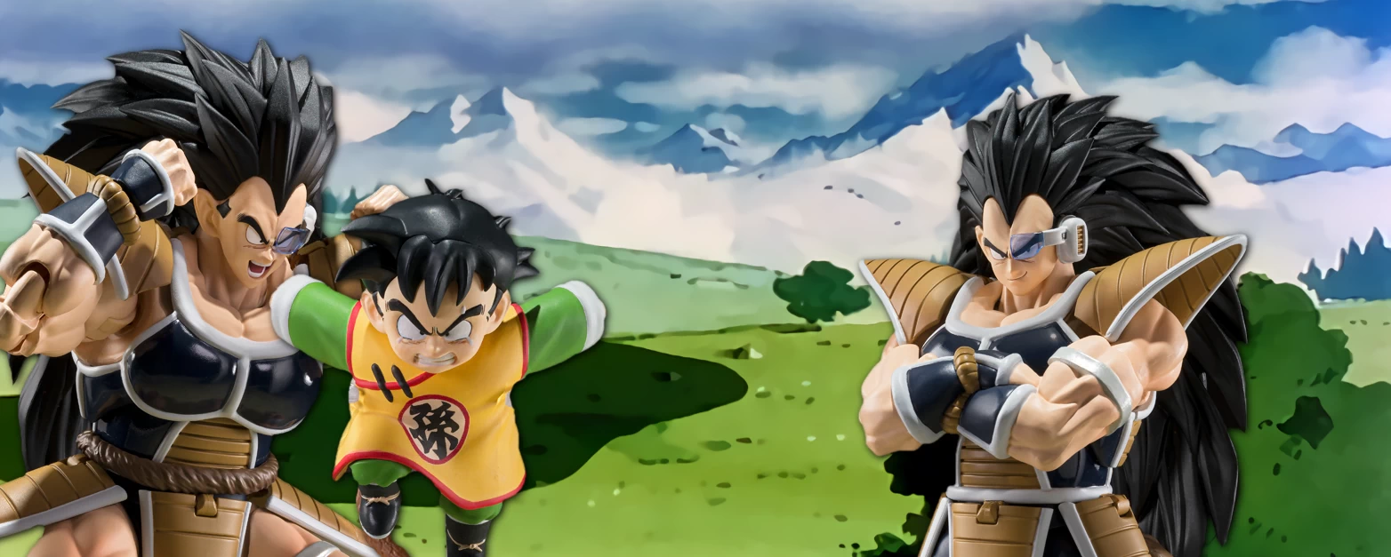 Raditz & Son Gohan -kid- - S.H. Figuarts - Dragon Ball Z - Exclusive Edition 2023