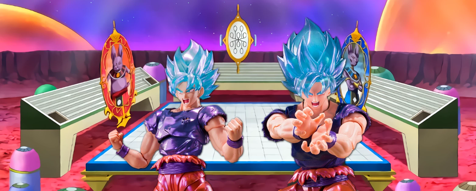 Super Saiyan God Super Saiyan Son Goku (Kaio-Ken) - S.H. Figuarts - Dragon Ball Super - Exclusive V Jump 2023