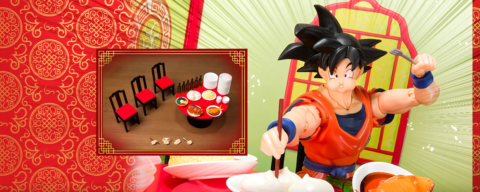 Son Goku's Harahachibunme Set - SHF