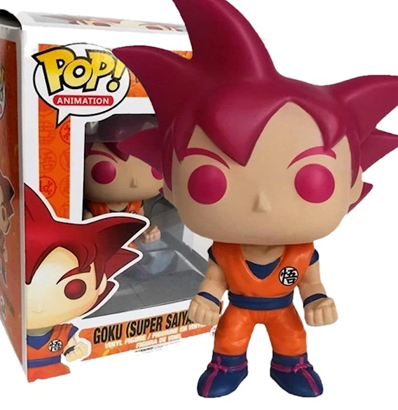 Funko Pop! Animation 024 - DBZ - Goku (Super Saiyan God)
