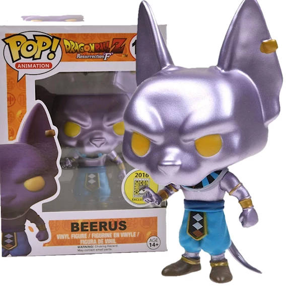 Funko Pop! Animation 120 - DBZ - Beerus Metallic - SDCC 2016