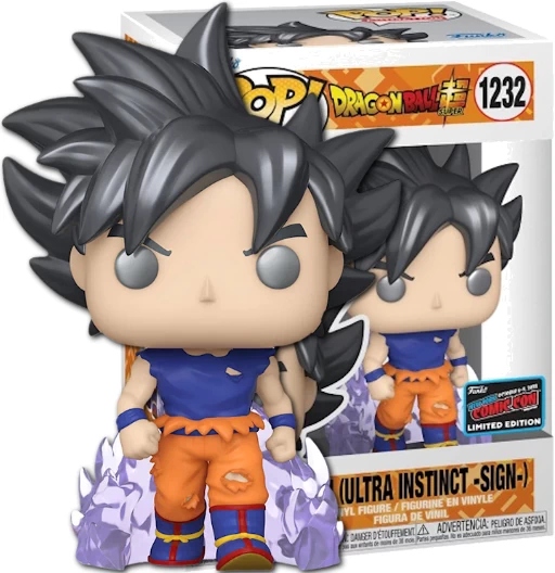 Funko Pop! Animation 1232 - Exclusive NYCC 2022 - DB Super - Goku (Ultra Instinct - Sign-)