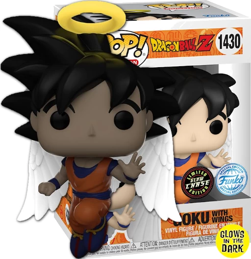 Funko Pop! Animation 1430 - GITD - Exclusive - DBZ - Goku With Wings