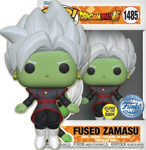 Funko Pop! Animation 1485 - GITD - Exclusive - DB Super - Fused Zamasu