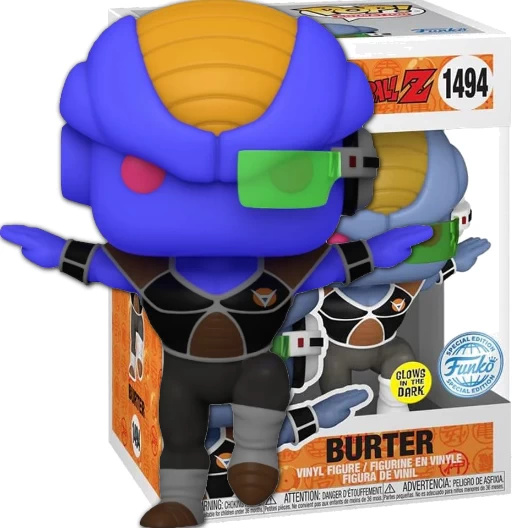 Funko Pop! Animation 1494 - GITD - Exclusive - DBZ - Burter