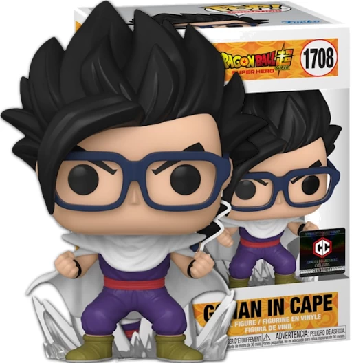 Funko Pop! Animation 1708 - Exclusive - DB Super Super Hero - Gohan in Cape