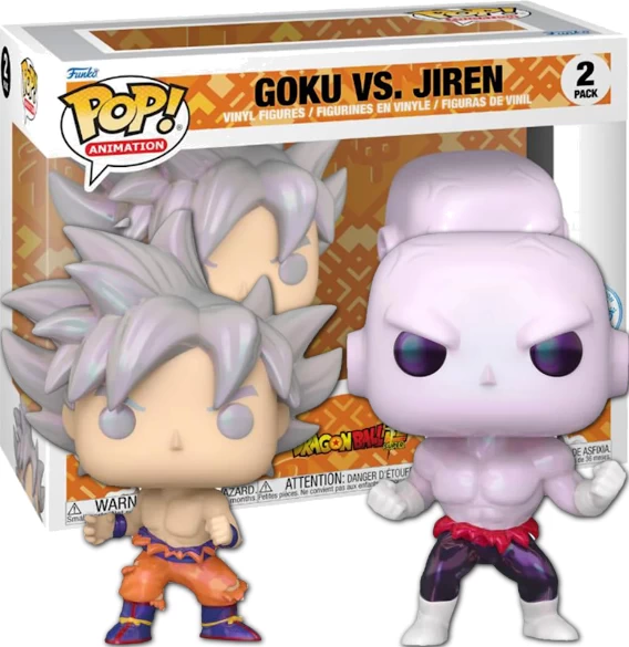 Funko Pop! Animation 2 Pack - Exclusive - DB Super - Goku vs Jiren