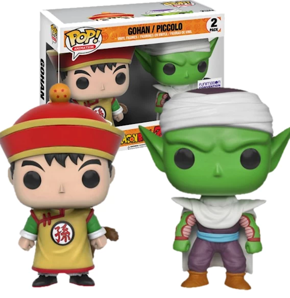 Funko Pop! Animation 2 Pack - Exclusive  - DBZ - Piccolo y Gohan