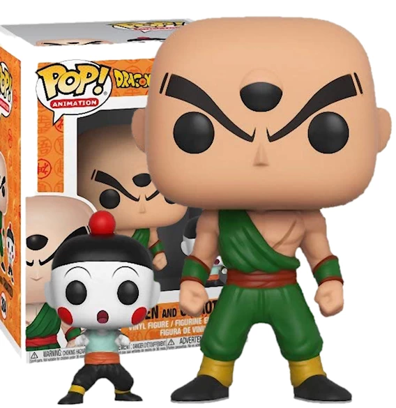 Funko Pop! Animation 384 - DBZ - Tien and Chiaotzu