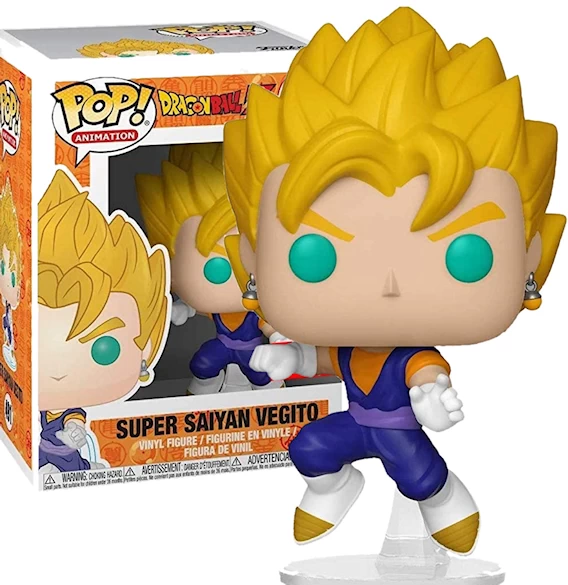 Funko Pop! Animation 491 - DBZ - Super Saiyan Vegito - Exclusive