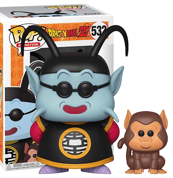 Funko Pop! Animation 532 - DBZ - King Kai & Bubbles