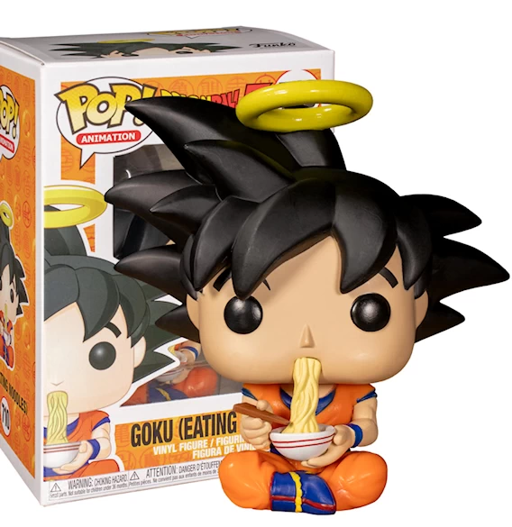 Funko Pop! Animation 710 - DBZ - Goku (Eating Noodles) - Exclusive