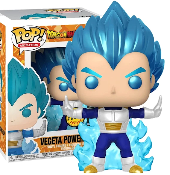 Funko Pop! Animation 713 - DB Super - Vegeta Powering Up Metallic Chase - Exclusive