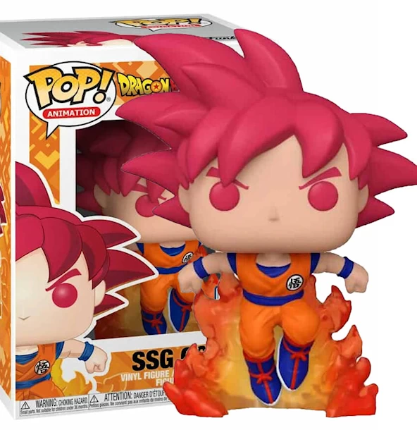 Funko Pop! Animation 827 - DB Super - SSG Goku - Exclusive SDCC 2020