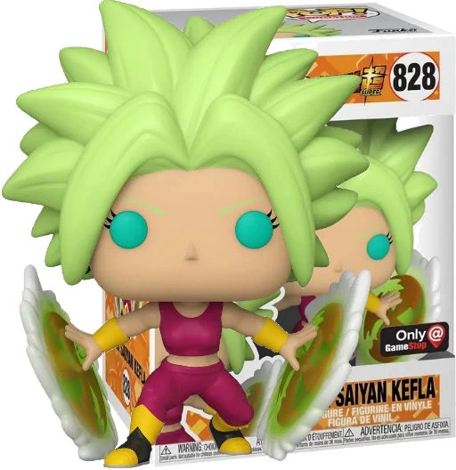 Funko Pop! Animation 828 - Exclusive Gamestop - DB Super - Super Saiyan Kefla