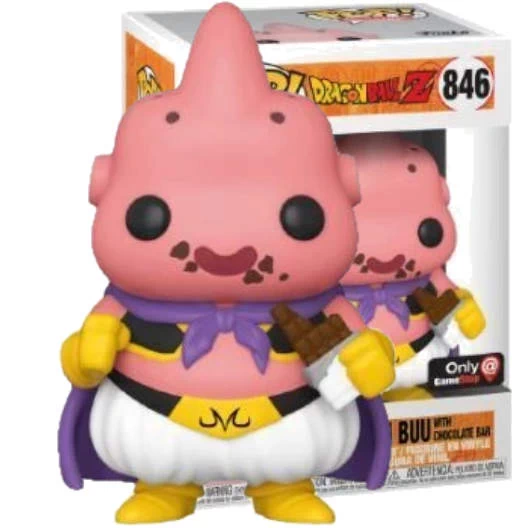 Majin Buu with Chocolate Bar