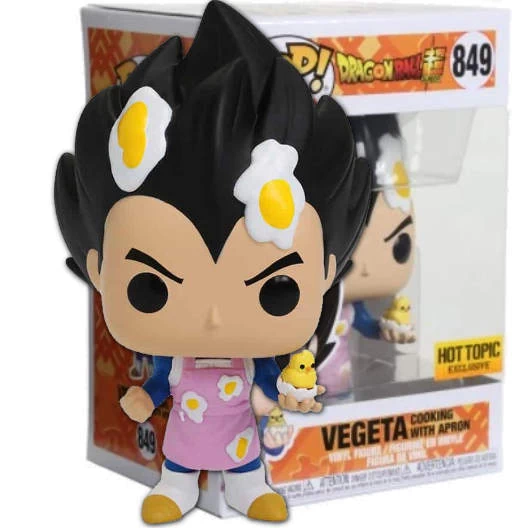 Vegeta Cooking with Apron