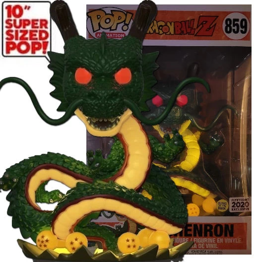 Funko Pop! Animation 859 - Super Size 10 - Exclusive Funimation - DBZ - Shenron GITD