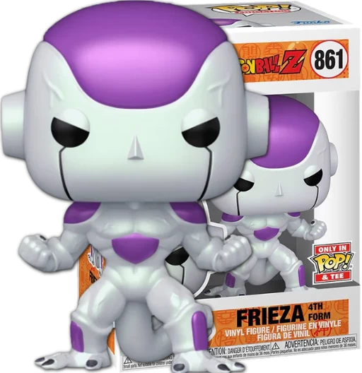 Funko Pop! Animation 861 - DBZ - Frieza 4th Form - Exclusive Metallic