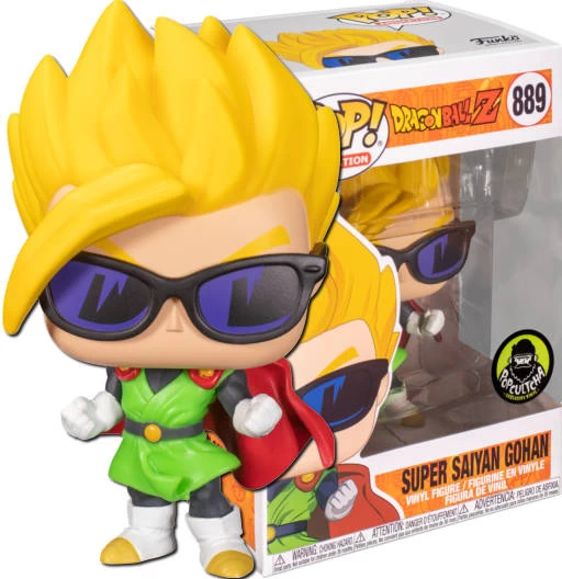 Funko Pop! Animation 889 - Exclusive Funkoshop - DBZ - Super Saiyan Gohan with Sunglasses