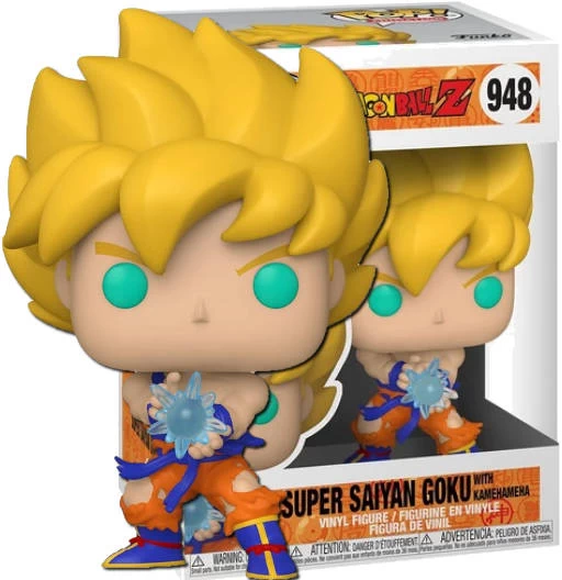 Super Saiyan Goku with Kamehameha