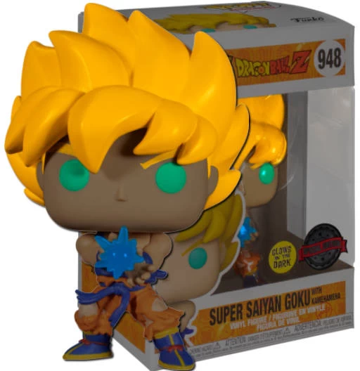Super Saiyan Goku with Kamehameha