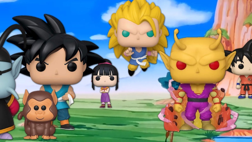Algunos Funkos de Dragon Ball