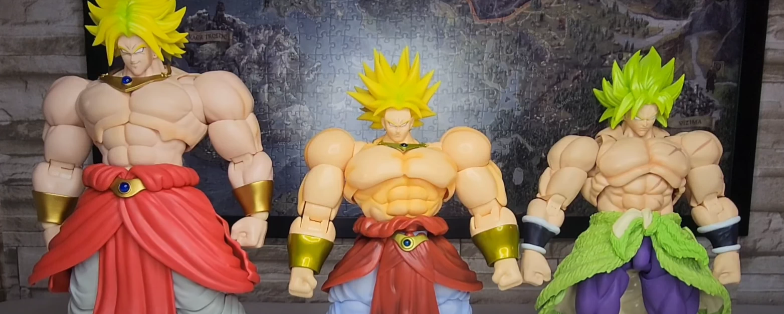 Tamashii, Kong Studios, and Demoniacal Fit are each bringing their own version of Broly from DBZ for this year, 2025.