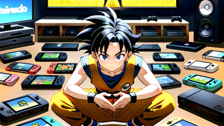 Imagen de Goku, Nintendo y los juegos de Dragon Ball