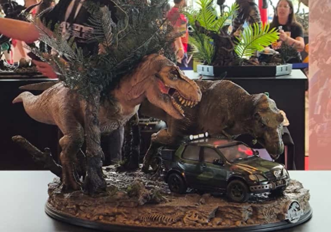 Foto de Maqueta Jurasic Park | SDCC Málaga 2025