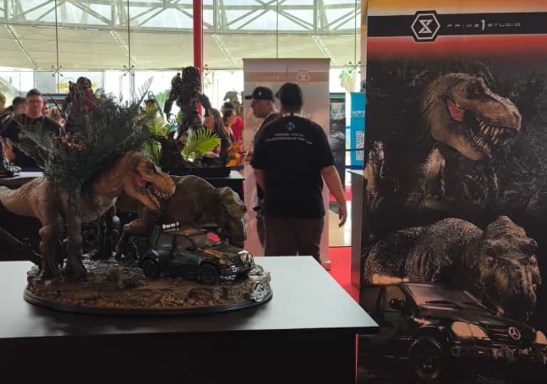 Foto de Maqueta Jurasic Park | SDCC Málaga 2025