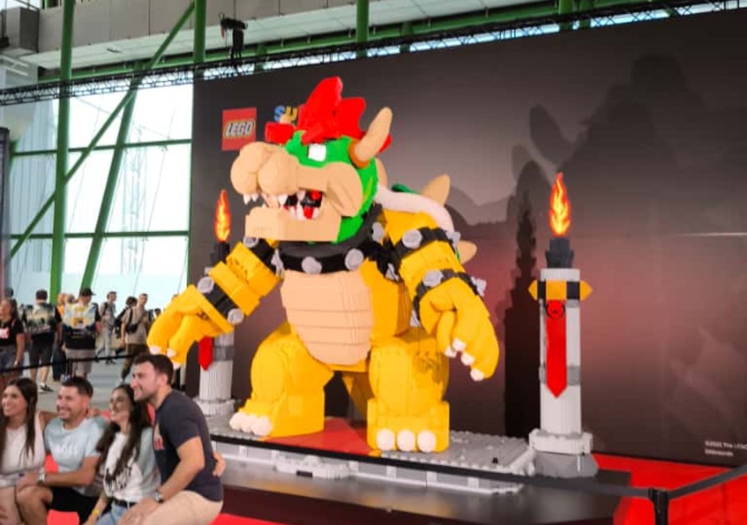 Foto de Bowser de Lego | SDCC Málaga 2025