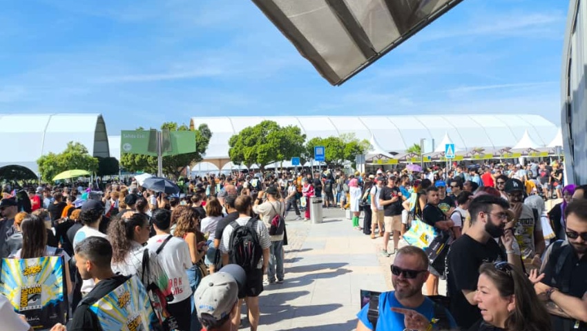 Las colas de la SDCC Málaga 2025