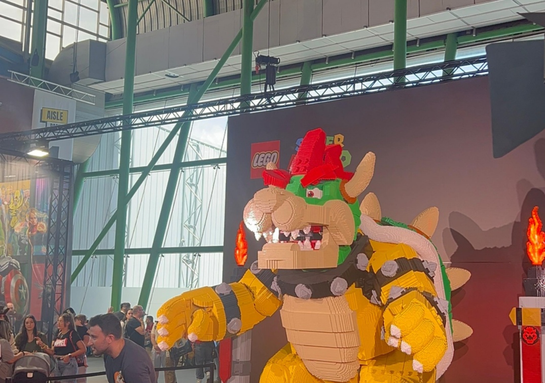 Foto de Bowser de Lego | SDCC Málaga 2025