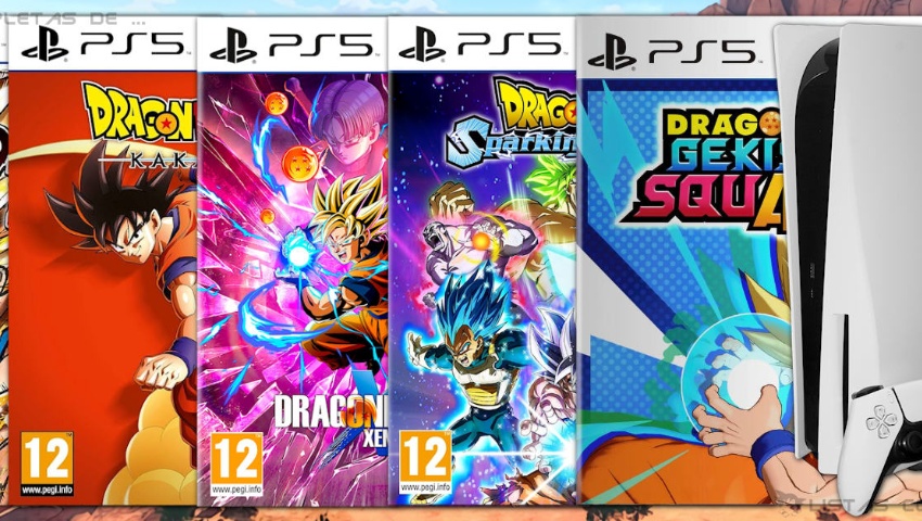 Los juegos de Dragon Ball para PS5 y la consola