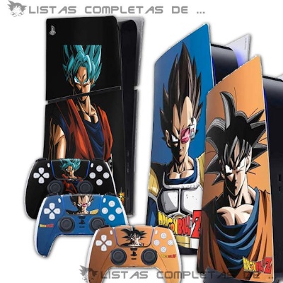 Skins PS5 - Dragon Ball