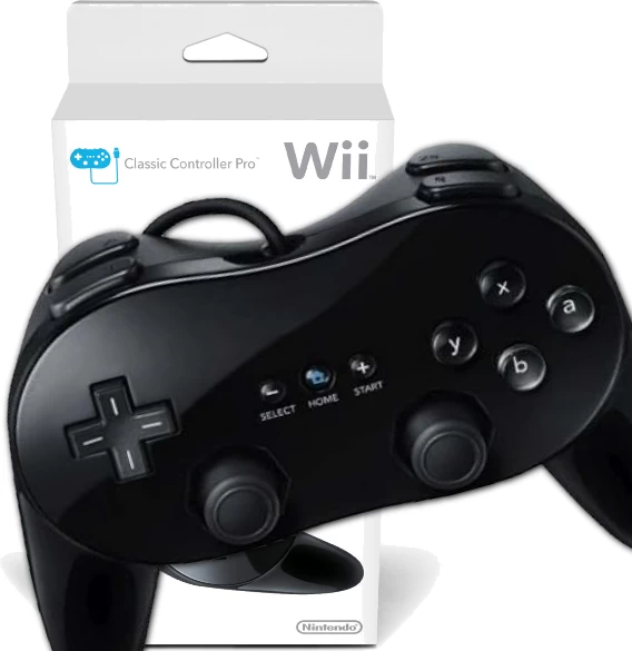 Wii Controllers - Classic Controller Pro