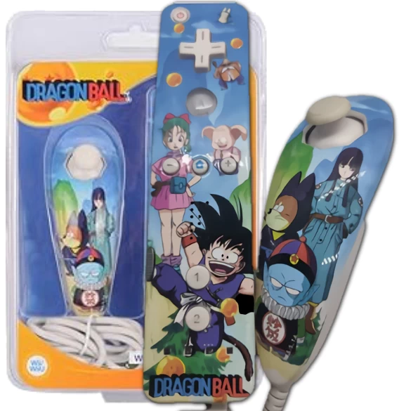 Wii Controllers - Wii Remote + Nunchuk - Dragon Ball Edition (Blade)