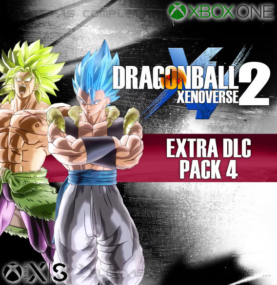 2018 - Dragon Ball Xenoverse 2 - Extra Pack 4 - Xbox One Series X-S Extra Pack 4 DLC's de Dragon Ball Xenoverse 2 para Xbox One