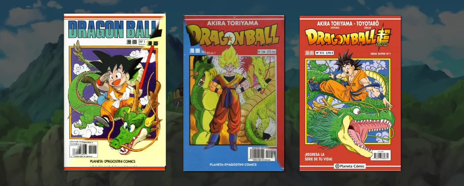 Comparing the Covers of the Magazine Format of the White/Yellow, Red/Blue, and Super Series.